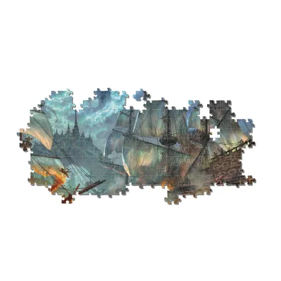Puzzle 6000 el. High Quality Collection. Pirates Battle Clementoni