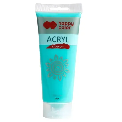 Happy Color Farba akrylowa Studio turkusowy 200ml