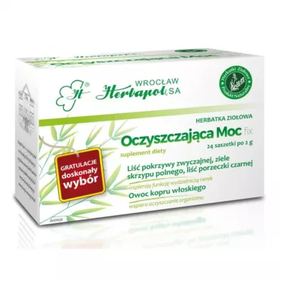 Herbapol Wroc�aw Oczyszczaj�ca Moc - herbatka Suplement diety 24 sasz.