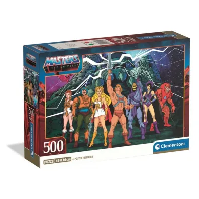 Puzzle 500 Masters Of The Universe Compact Clementoni