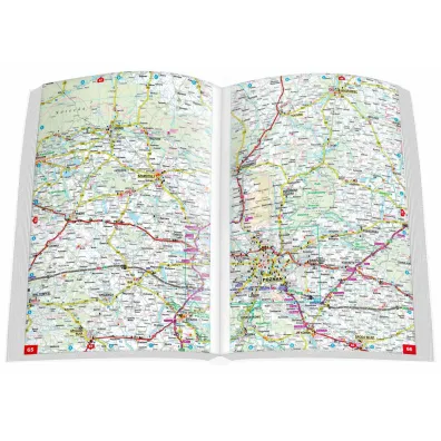 Polska Atlas Samochodowy dla Profesjonalist�w 1:200 000 + Pierwsza Pomoc 2025/2026