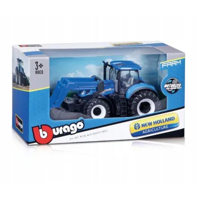 Bburago Model Traktor New Holland T7. 315 z �adowark�