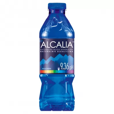 Alcalia Naturalna woda alkaliczna PH 9,36 mineralna niegazowana 1 l