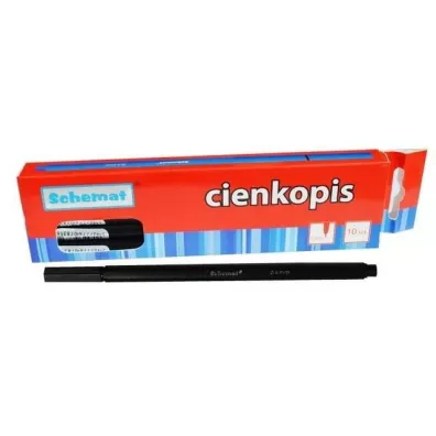 Schemat Cienkopis 0,4mm czarny (10szt)