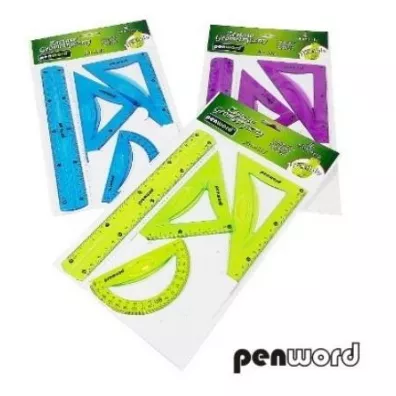 Penword Komplet geometryczny 4el MIX 4 elementy