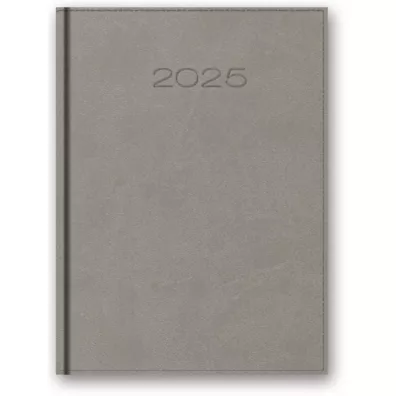 Kalendarz 2025 A5 dzienny z registrem vivella szarydarz