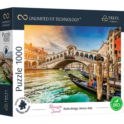 Puzzle 1000 el. Rialto Bridge, Venice, Italy Trefl