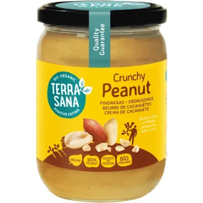 Terrasana Krem z pra�onych orzeszk�w ziemnych crunchy 500 g Bio