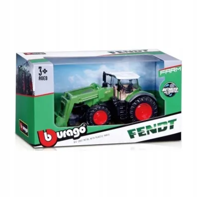 Bburago Model Traktor Fendt 1050 Vario z �adowark�