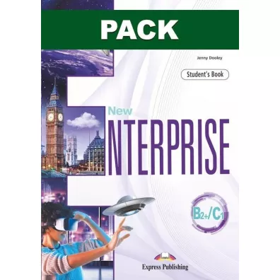 New Enterprise B2+/C1. Podr�cznik papierowy + DigiBook (kod) (edycja polska) - Jenny Dooley
