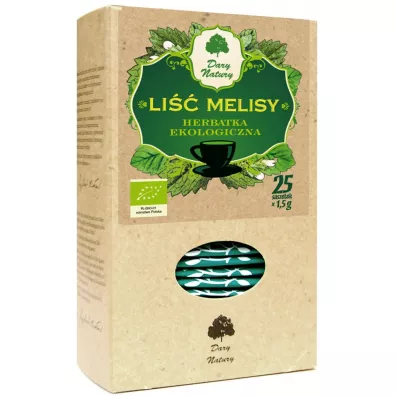 Dary Natury Herbatka li melisy 25 x 1,5 g Bio