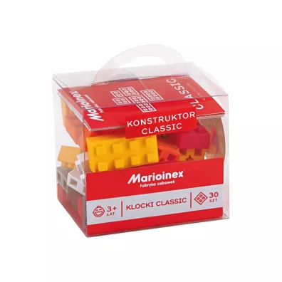 Marioinex, Klocki konstrukcyjne Classic - 30 el. (903056)