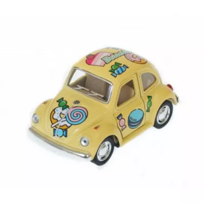 VW Garbus kolorowy 10cm z nap�dem Hipo
