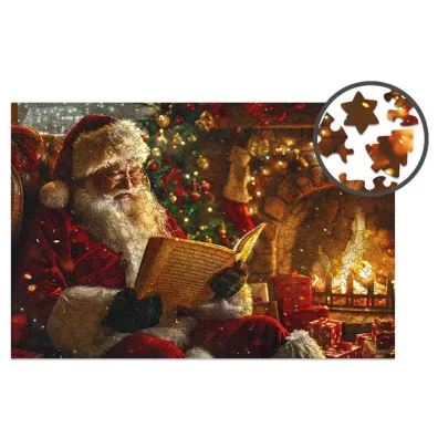Puzzle drewniane 500 el. Christmas �wi�ty Miko�aj Alexander