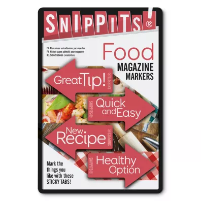 If Snippits! Food. Znaczniki samoprzylepne jedzenie