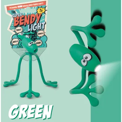 If Super Bendy Lampka do ksi��ki - zielona