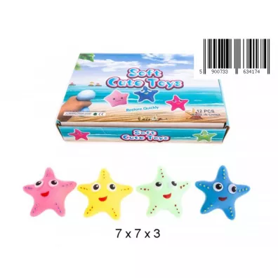 Gniotek gwiazda   D41487 34174 Toys