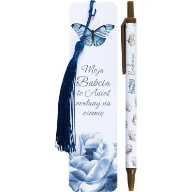 Be-Happy Gifts Zestaw na Dzie� Babci zak�adka i d�ugopis
