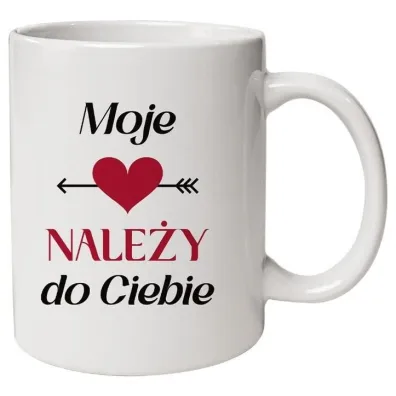 Be-Happy Gifts Kubek prezentowy Moje serce nale�y do Ciebie