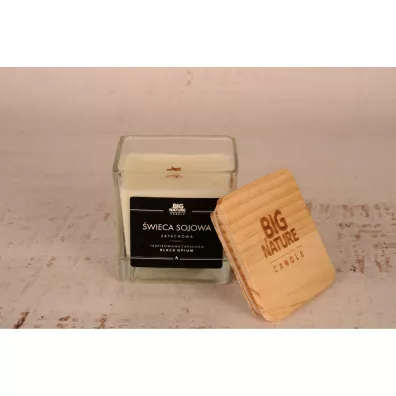 Big Nature wieca sojowa inspiracja zapachowa Black Opium 205 g