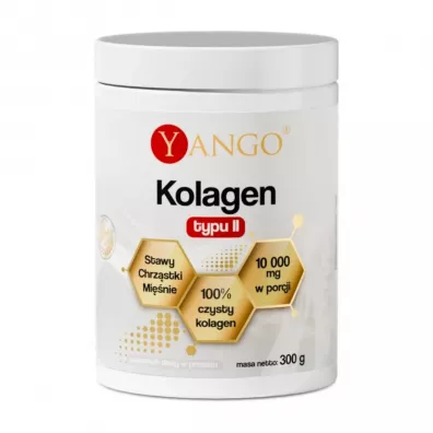 Yango Czysty kolagen wo�owy typu II suplement diety 300 g