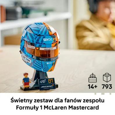 LEGO Editions Formula 1 Kask Oscar Piastri McLaren Mastercard F1® Team 43017