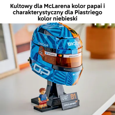 LEGO Editions Formula 1 Kask Oscar Piastri McLaren Mastercard F1® Team 43017