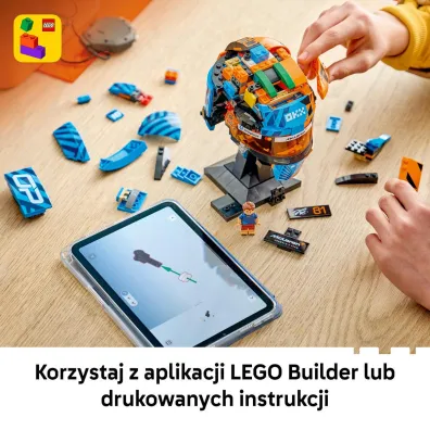 LEGO Editions Formula 1 Kask Oscar Piastri McLaren Mastercard F1® Team 43017