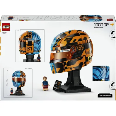 LEGO Editions Formula 1 Kask Oscar Piastri McLaren Mastercard F1® Team 43017
