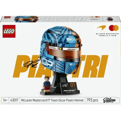LEGO Editions Formula 1 Kask Oscar Piastri McLaren Mastercard F1® Team 43017