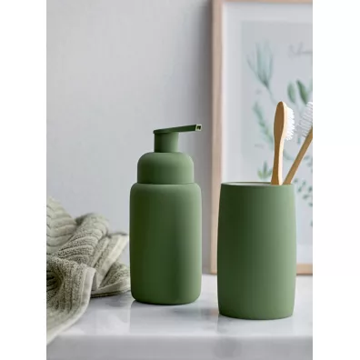 Sdahl Kubek na szczoteczki do zbw Mono Olive 25217 Zielony