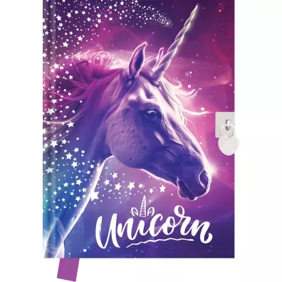 Yr Creativ Company Pami�tnik z k��dk� Unicorn 14x18cm 80 kartek