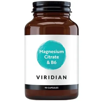 Viridian Magnez z witamin� B6 - suplement diety 90 kaps.