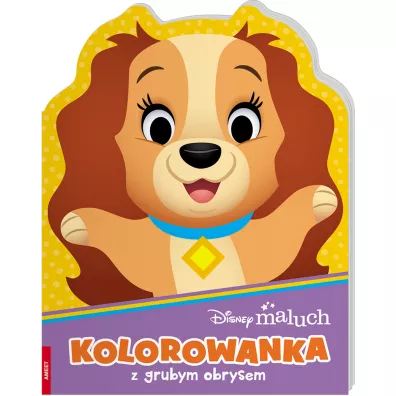 Disney Maluch.  Kolorowanka z grubym obrysem