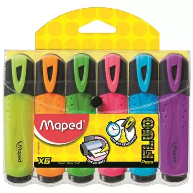 Maped Zakre�lacz Fluo Peps 6 szt.