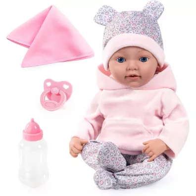 Lalka Reborn Baby 38cm z akcesoriami Bayer