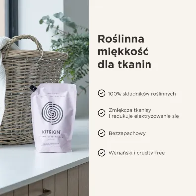 Kit and Kin Naturalny p�yn do p�ukania tkanin, bezzapachowy 1 l