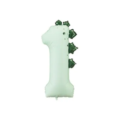 PartyDeco Balon foliowy 1 Dinozaur 92cm