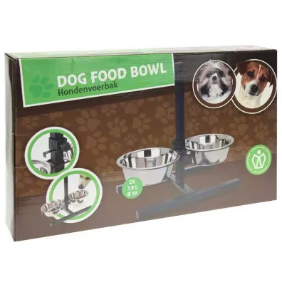 Pets Collection Miska dla psa na stojaku