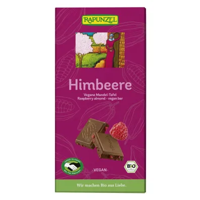 Rapunzel Tabliczka kakaowa migda�y - malina 100 g Bio