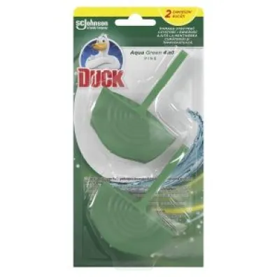 Duck Aqua Green 4w1 Pine Podw�jna zawieszka do toalet 2 szt.