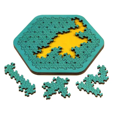 Puzzle �amig��wka Wacko Little Stars 12 element�w poziom 4/4 Eureka 3D