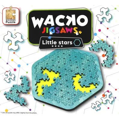Puzzle �amig��wka Wacko Little Stars 12 element�w poziom 4/4 Eureka 3D