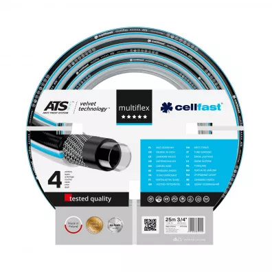 Cellfast W�� ogrodowy Multiflex ATSV TM 3/4" 25 mb
