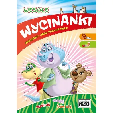 Weso�e wycinanki. Dinozaur i jego przyjaciele
