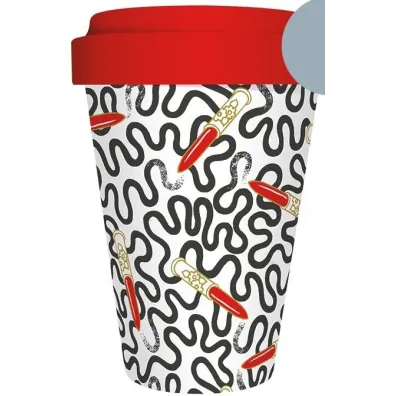 Museums & Galleries Kubek bambusowy Lipstick Wiggle