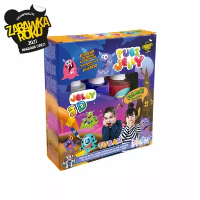 Tubi Jelly 3 kolory - Potworki TUBAN