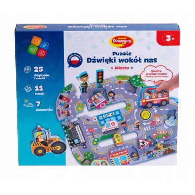 Puzzle d�wi�kowe wok� nas. Miasto. Dumel