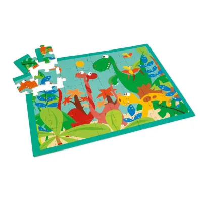 Puzzle 40 el. Dino Scratch