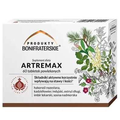 Produkty Bonifraterskie Artremax Suplement diety 60 tab.